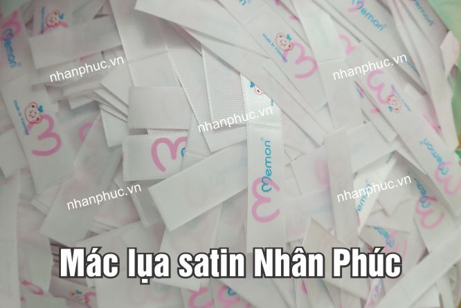 in tem nhãn mác lụa satin giá rẻ hàng ngày ở tại Hà Nội