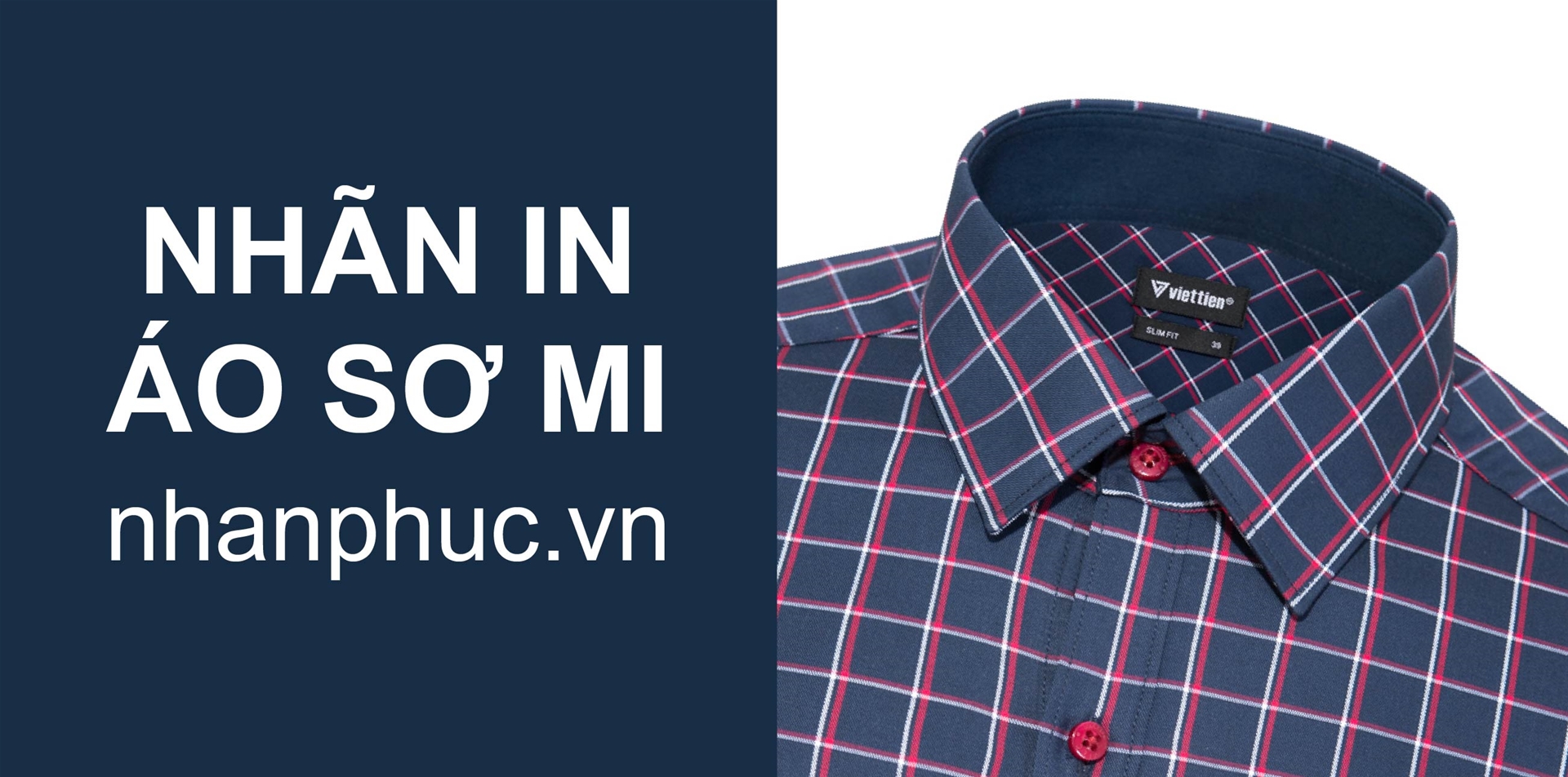 Nhãn in vải áo sơ mi