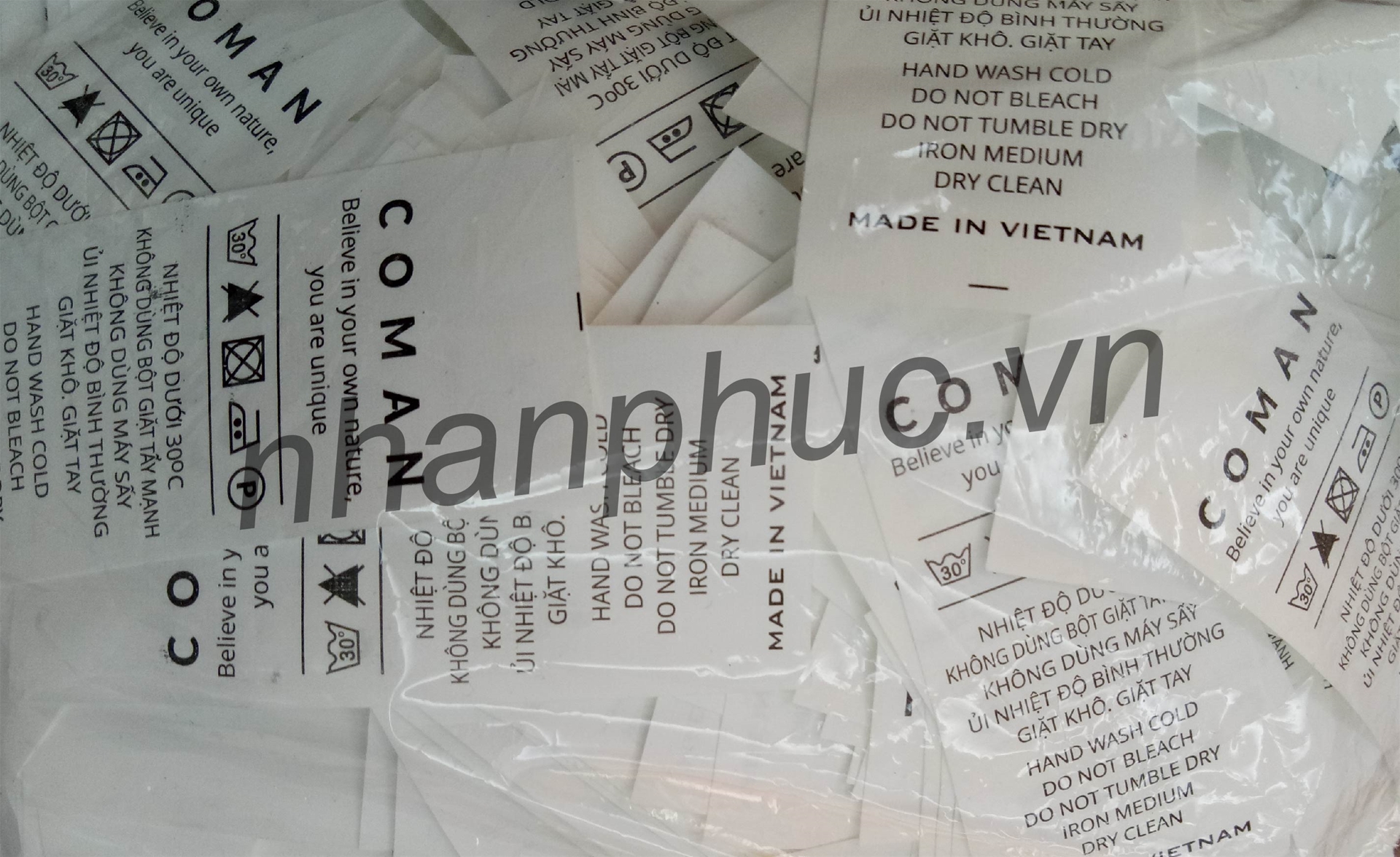 mác vải nylon in nhiều màu, công nghệ mới tại Hà Nội