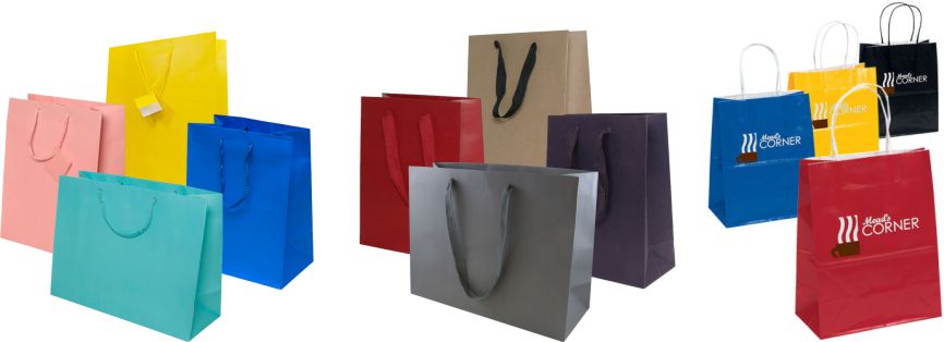 Nhân Phúc in sản xuất túi giấy quảng cáo hàng hóa dịch vụ nhãn hiệu thị trường